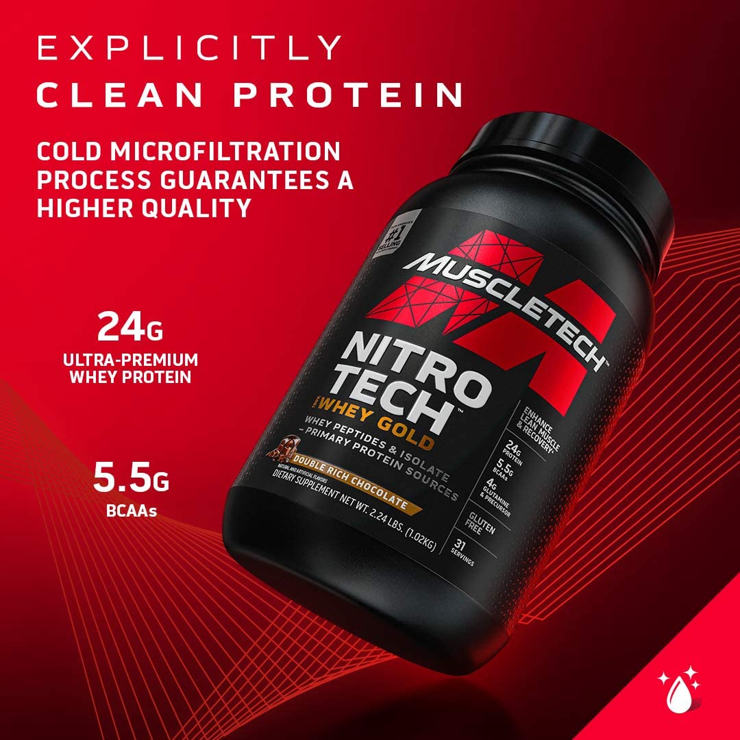 Nitro-tech whey gold 2. 27kg - stock x nutrition